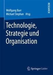 Cover von Technologie, Strategie und Organisation