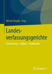 Cover von Landesverfassungsgerichte