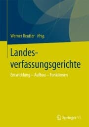 Cover von Landesverfassungsgerichte