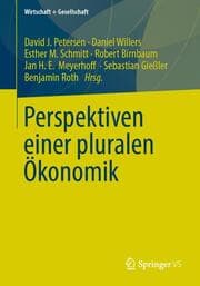 Cover von Perspektiven einer pluralen Ökonomik