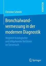Cover von Bronchialwandvermessung in der modernen Diagnostik