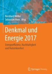 Cover von Denkmal und Energie 2017