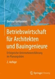 Cover von Betriebswirtschaft für Architekten und Bauingenieure