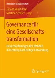 Cover von Governance für eine Gesellschaftstransformation