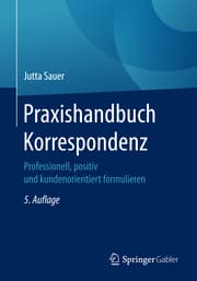 Cover von Praxishandbuch Korrespondenz