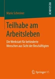 Cover von Teilhabe am Arbeitsleben