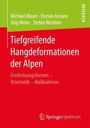 Cover von Tiefgreifende Hangdeformationen der Alpen