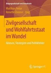 Cover von Zivilgesellschaft und Wohlfahrtsstaat im Wandel