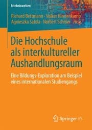 Cover von Die Hochschule als interkultureller Aushandlungsraum