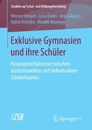 Cover von Exklusive Gymnasien und ihre Schüler