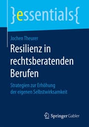 Cover von Resilienz in rechtsberatenden Berufen