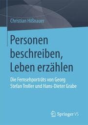Cover von Personen beschreiben, Leben erzählen