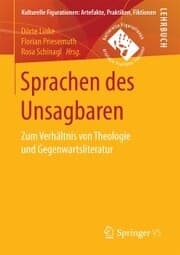 Cover von Sprachen des Unsagbaren