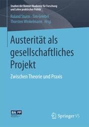Cover von Austerität als gesellschaftliches Projekt
