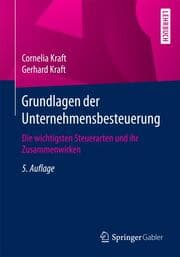 Cover von Grundlagen der Unternehmensbesteuerung