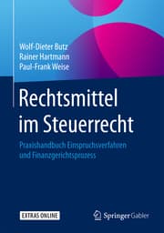 Cover von Rechtsmittel im Steuerrecht