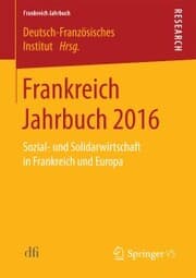 Cover von Frankreich Jahrbuch 2016