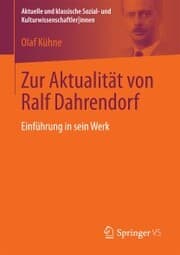 Cover von Zur Aktualität von Ralf Dahrendorf