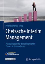 Cover von Chefsache Interim Management
