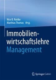 Cover von Immobilienwirtschaftslehre - Management