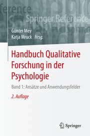 Cover von Handbuch Qualitative Forschung in der Psychologie