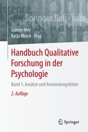 Cover von Handbuch Qualitative Forschung in der Psychologie