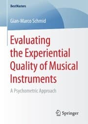 Cover von Evaluating the Experiential Quality of Musical Instruments