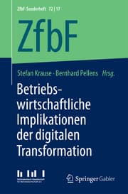 Cover von Betriebswirtschaftliche Implikationen der digitalen Transformation