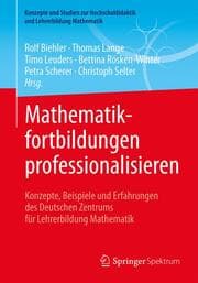 Cover von Mathematikfortbildungen professionalisieren