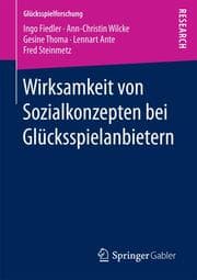Cover von Wirksamkeit von Sozialkonzepten bei Glücksspielanbietern