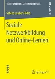 Cover von Soziale Netzwerkbildung und Online Lernen