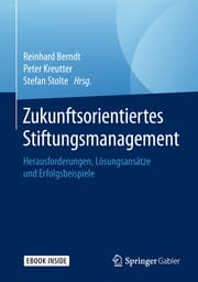Cover von Zukunftsorientiertes Stiftungsmanagement