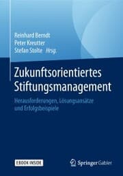 Cover von Zukunftsorientiertes Stiftungsmanagement