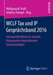 Cover von WCLF Tax und IP Gesprächsband 2016