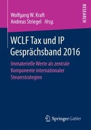Cover von WCLF Tax und IP Gesprächsband 2016