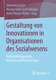 Cover von Gestaltung von Innovationen in Organisationen des Sozialwesens