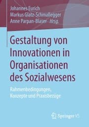 Cover von Gestaltung von Innovationen in Organisationen des Sozialwesens