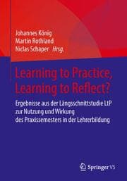 Cover von Learning to Practice, Learning to Reflect?