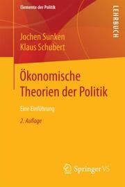 Cover von Ökonomische Theorien der Politik