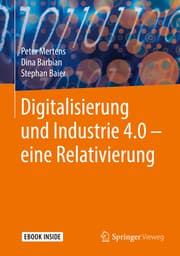 Cover von Digitalisierung und Industrie 4.0 - eine Relativierung