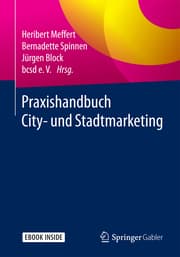 Cover von Praxishandbuch City- und Stadtmarketing