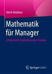 Cover von Mathematik für Manager