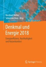Cover von Denkmal und Energie 2018