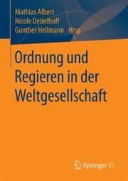 Cover von Ordnung und Regieren in der Weltgesellschaft
