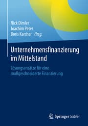 Cover von Unternehmensfinanzierung im Mittelstand