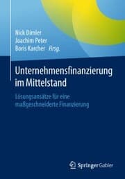 Cover von Unternehmensfinanzierung im Mittelstand