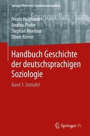 Cover von Handbuch Geschichte der deutschsprachigen Soziologie 3
