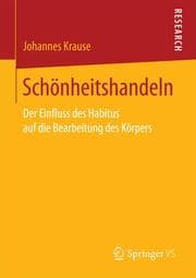 Cover von Schönheitshandeln