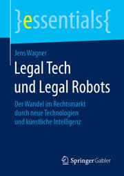 Cover von Legal Tech und Legal Robots
