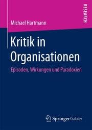 Cover von Kritik in Organisationen